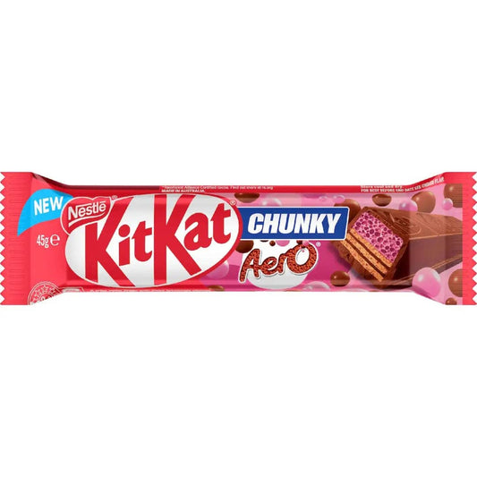 KitKat Chunky Aero Strawberry (AUS)