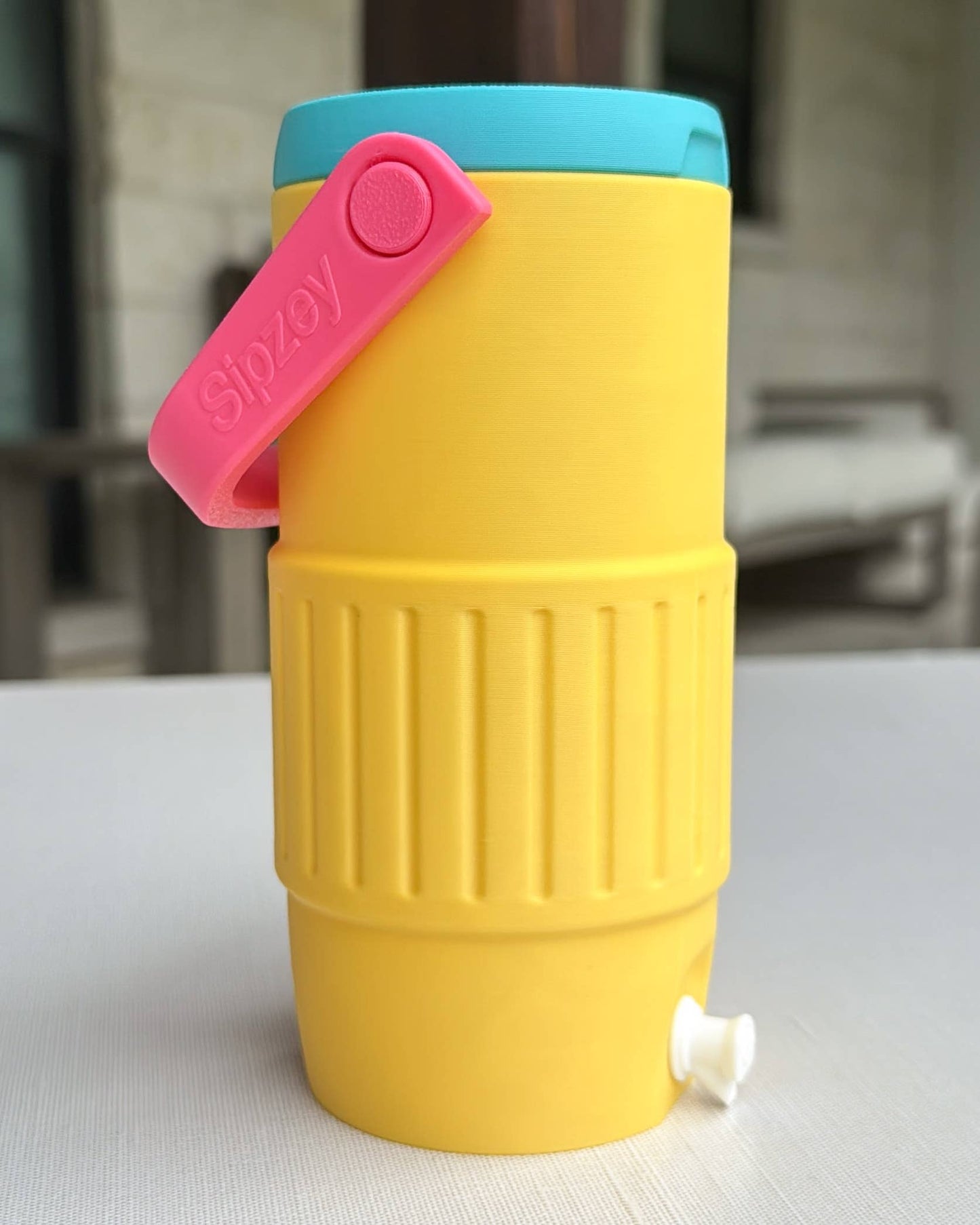 Retro Jug Cooler Can Holder (Skinny Cans)
