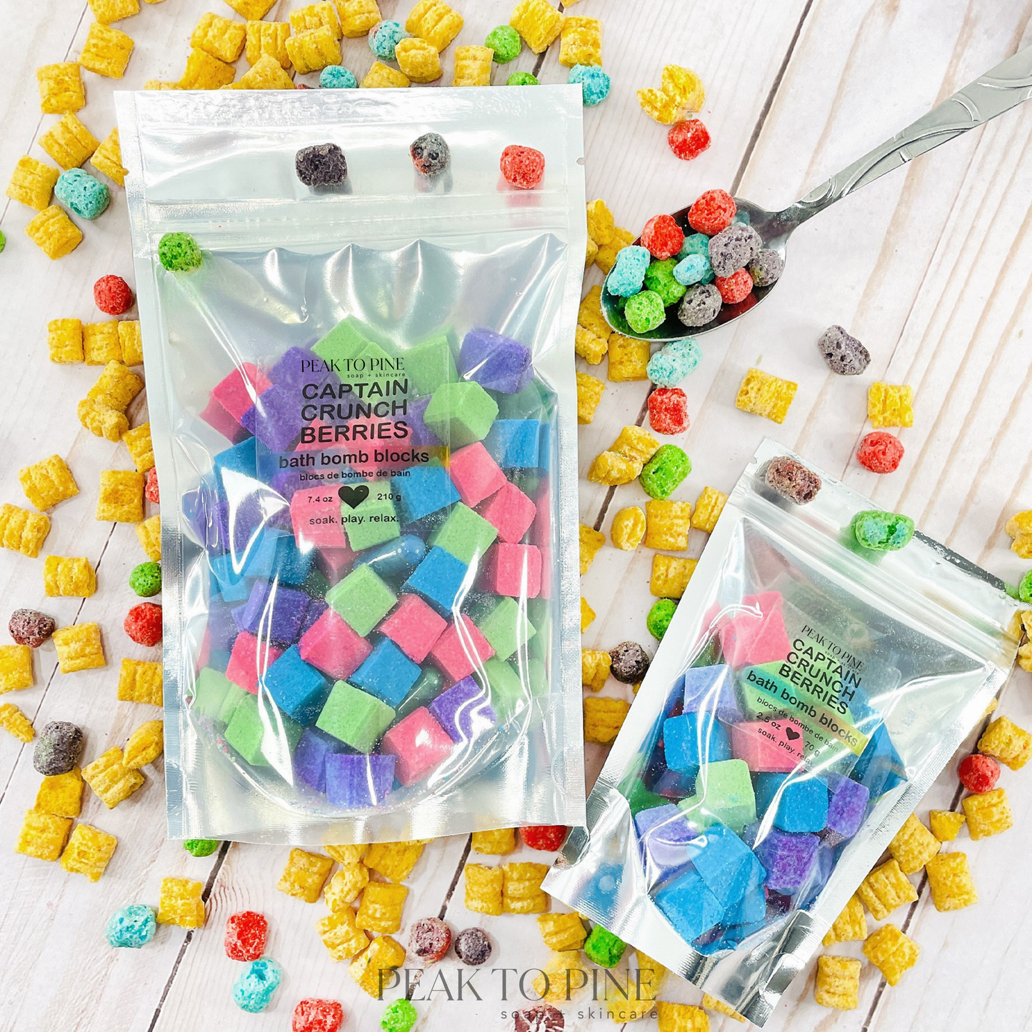 Captain Crunch Berries - Bath Bomb Blocks