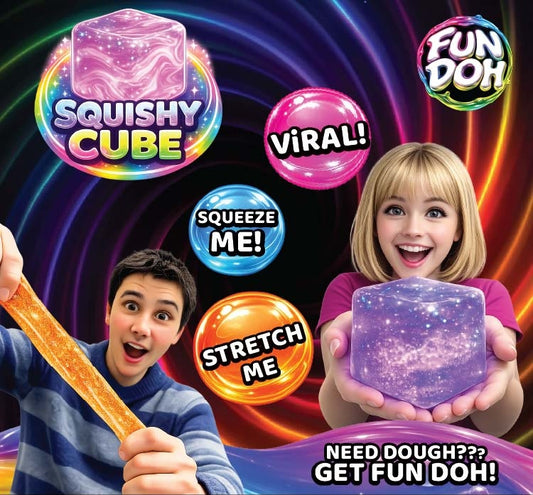 Fun Doh Squish & Squeeze Fun Cube