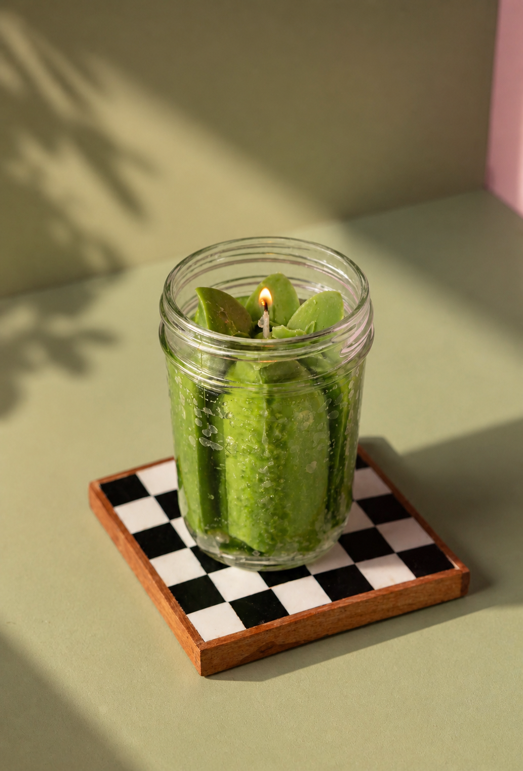 Pickle Jar Candle