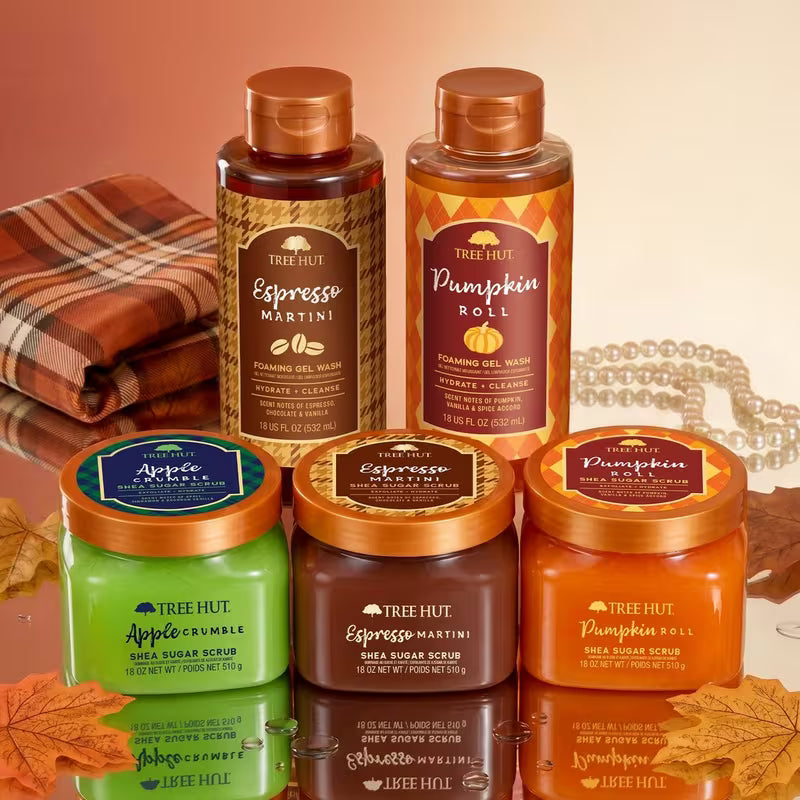 Tree Hut Fall Body Care Collection