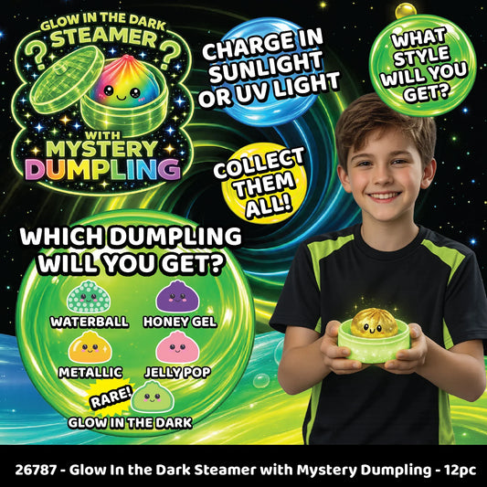 Fun Doh Squishy Glow-in-the-Dark Mystery Dumpling