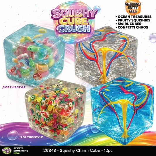 Fun Doh Squishy Charm Cube
