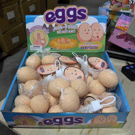 Squishy Realistic 3-in-1 Egg