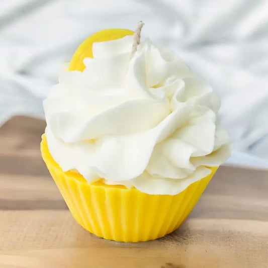Lemon Cupcake Candle
