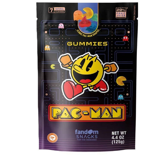 Fandom Snacks Pac-Man Iconic Shaped Gummies