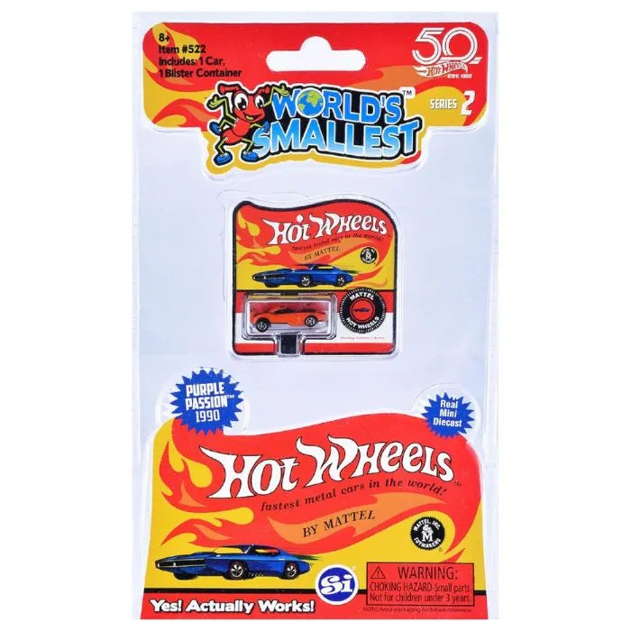 World's Smallest Hot Wheels