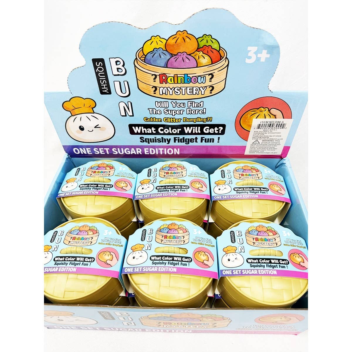 4pc Set Mini Maltose Glitter Dumpling