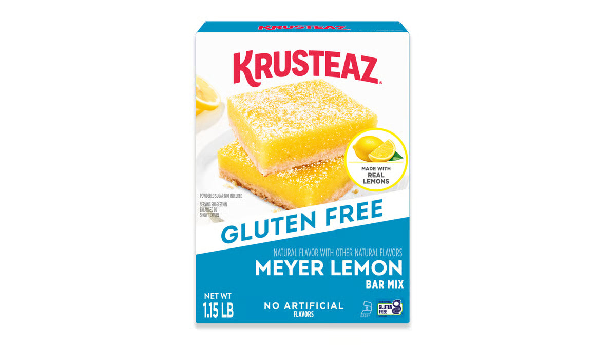 Krusteaz Gluten Free Meyer Lemon Bar Mix
