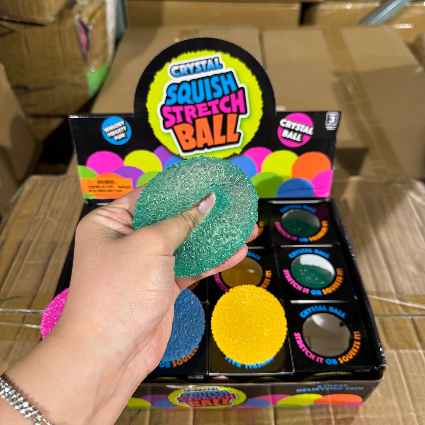 Sugar Squeeze Textured Sphere Ball
