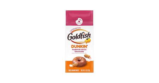 Goldfish Grahams Limited Edition Dunkin' Pumpkin Spice