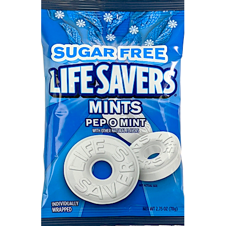Sugar Free Lifesavers - Pep-O-Mint