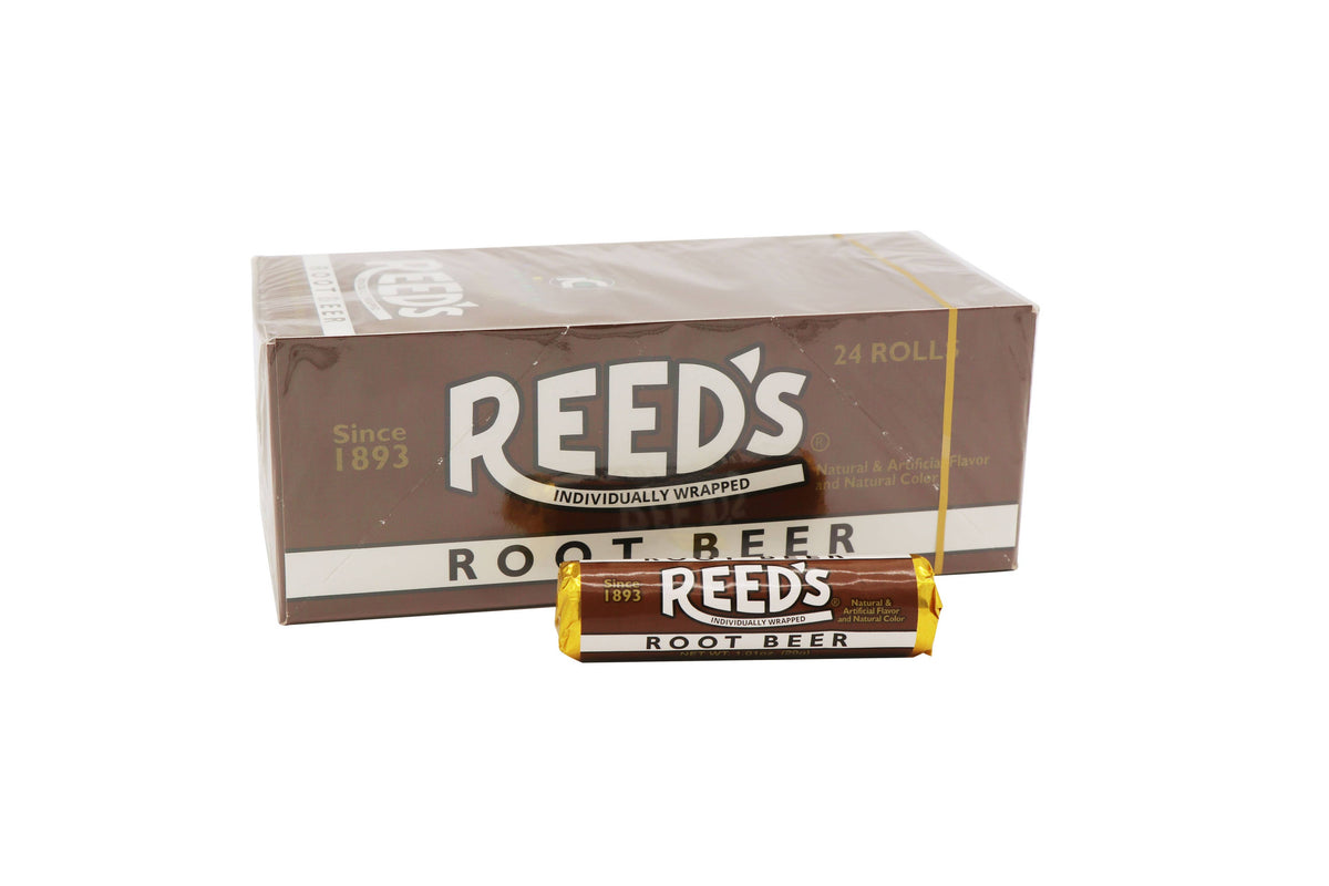 Reed's Root Beer Candy Rolls