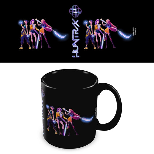 K-Pop Demon Hunters (Huntr/x) Black Coffee Mug