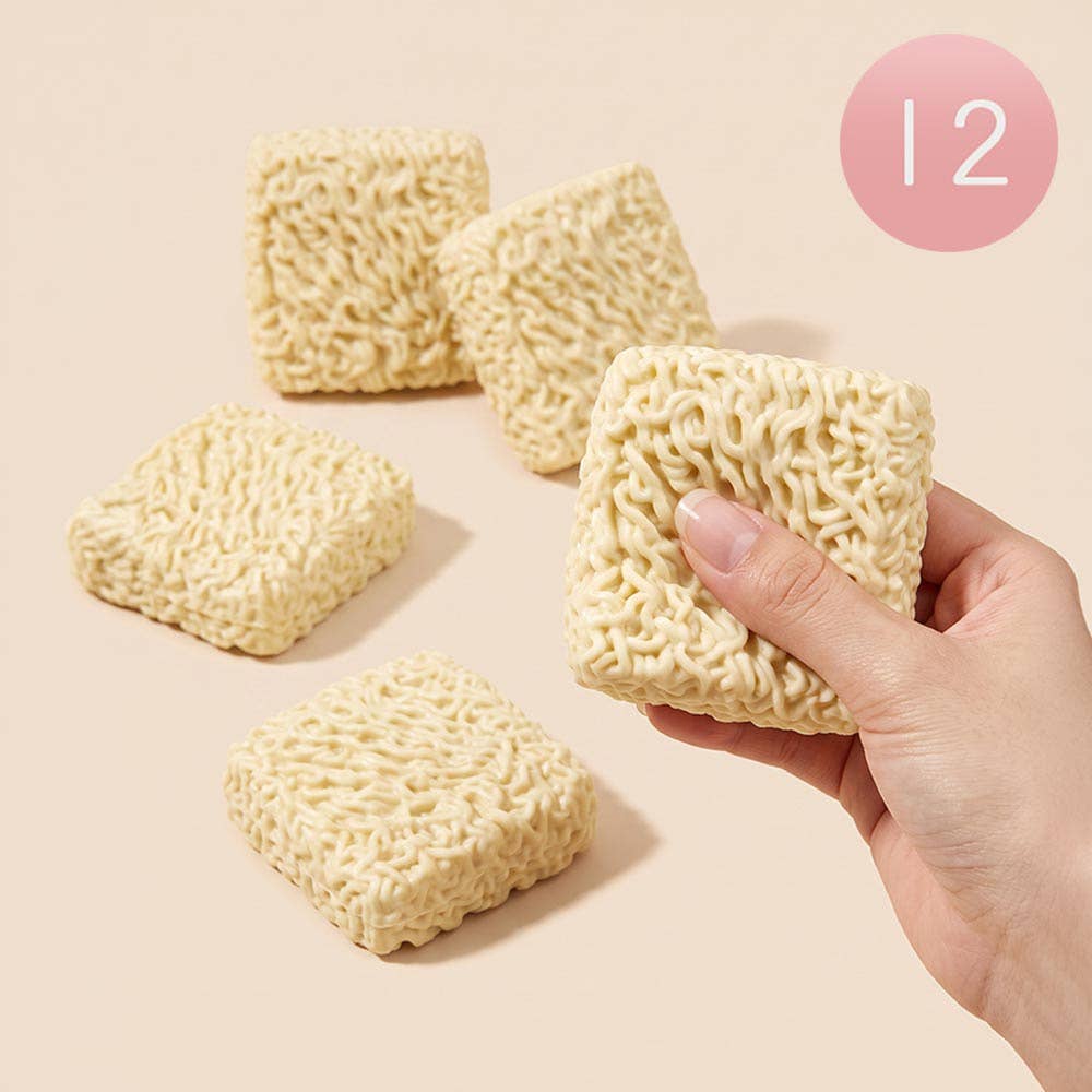 ASMR Crunchy Noodle Squeeze Squishy