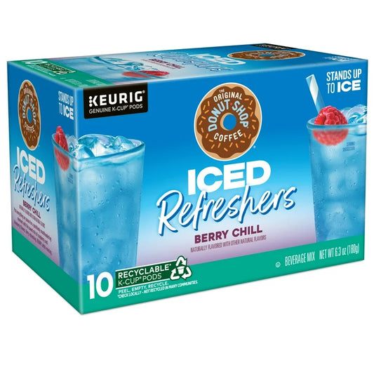 Donut Shop Berry Chill Iced Refresher Pods (Sold as individual pods)