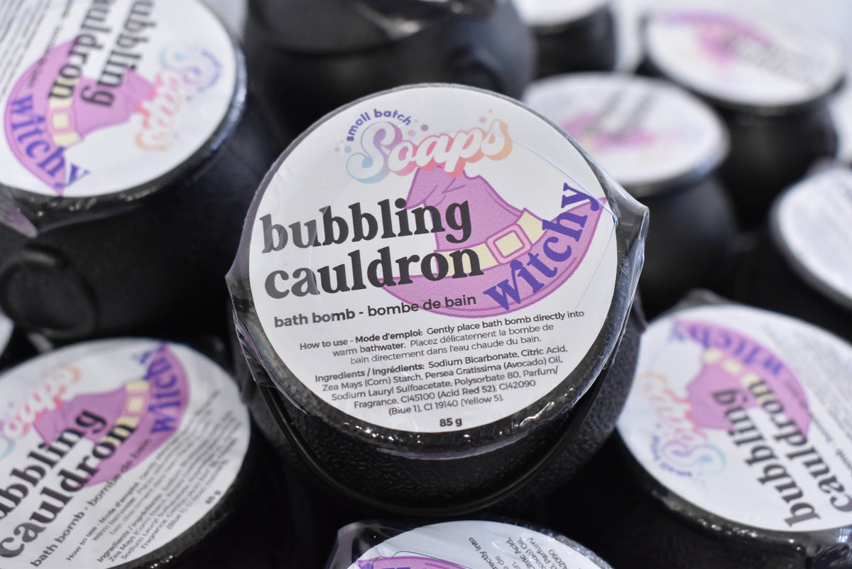 Bubbling Cauldron Halloween Bath Bomb - Witchy