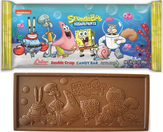 Palmer SpongeBob SquarePants Double Crisp Candy Bar