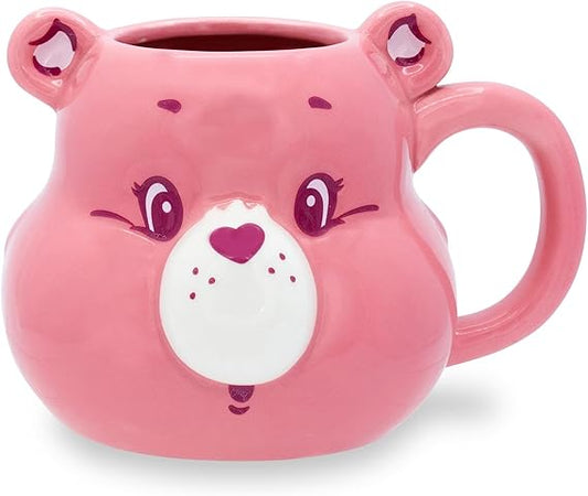 Carebears Cheer Bear Ceramic 3D Sculpted Mug (Silver Buffalo)