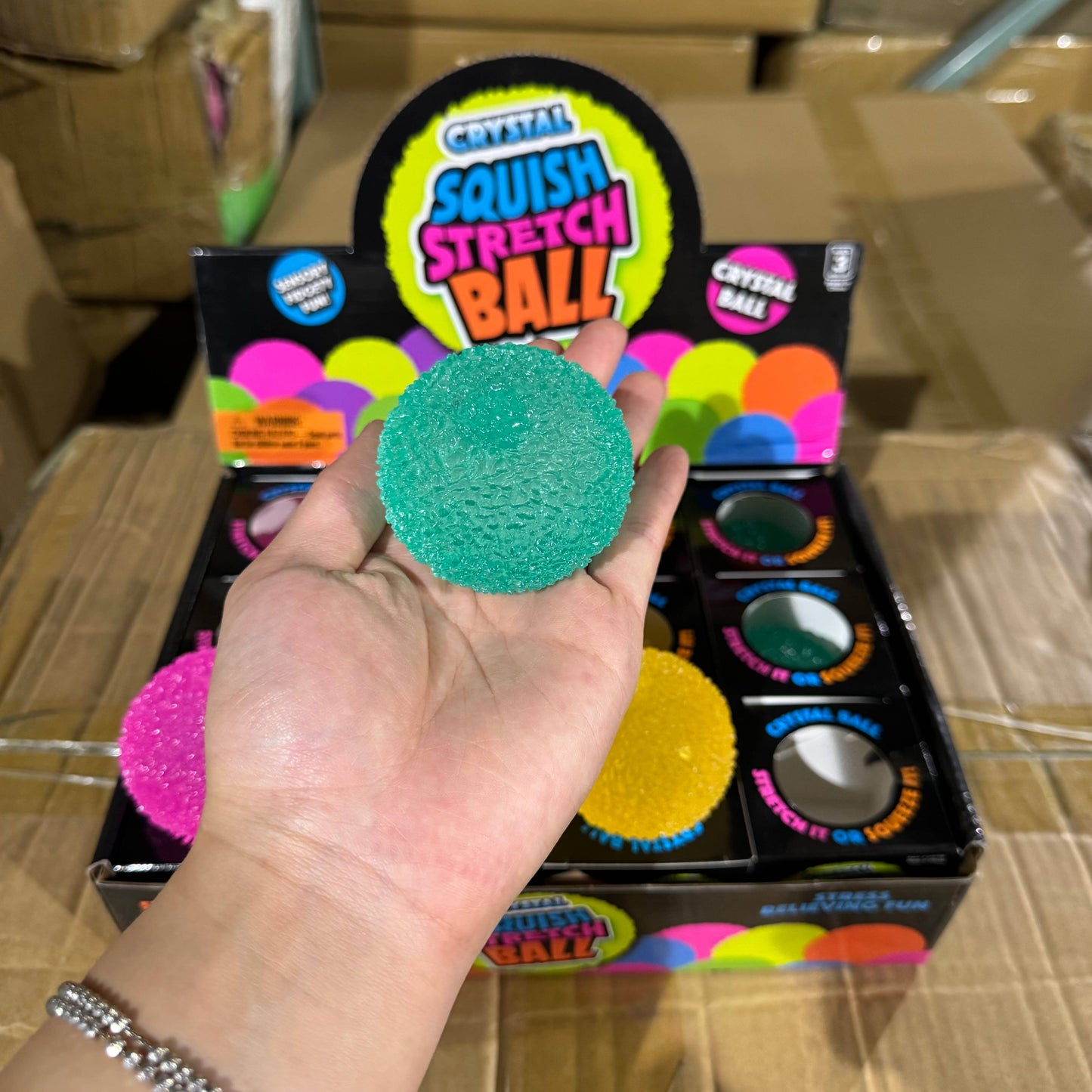 Sugar Squeeze Textured Sphere Ball