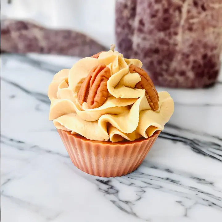 Caramel Pecan Cupcake Candle - Gorgeous Wreck Design