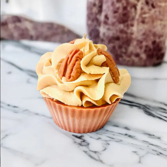 Caramel Pecan Cupcake Candle - Gorgeous Wreck Design