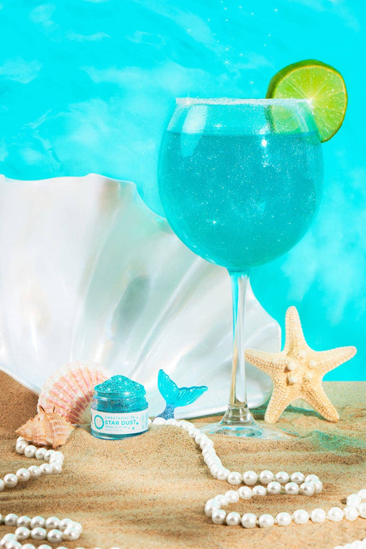 Seaside Teal | Star Dust Edible Drink + Dessert Glitter