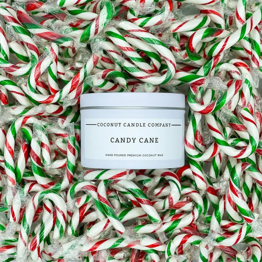 Candy Cane 8oz Tin