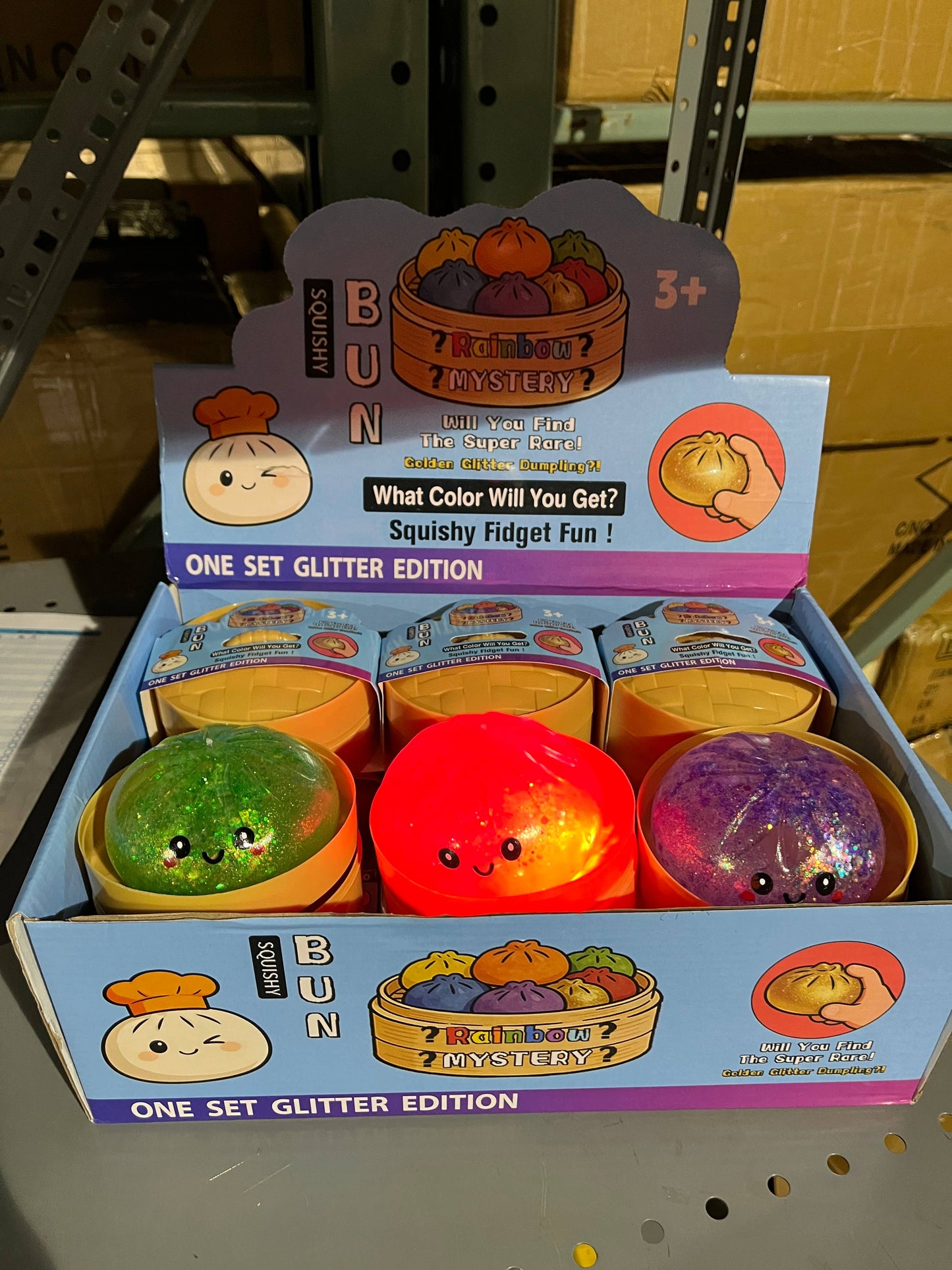 Glitter Light Up Gel Dumplings