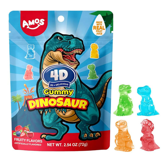 4D Gummy Dinosaurs