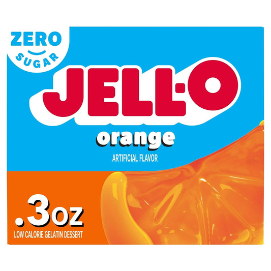 Kraft Jell-O Zero Sugar Orange Dessert Mix