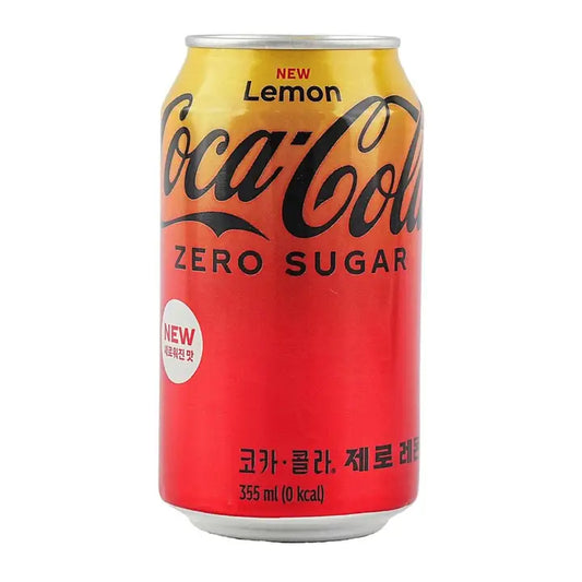 Coca Cola Lemon Zero Sugar (Korea)