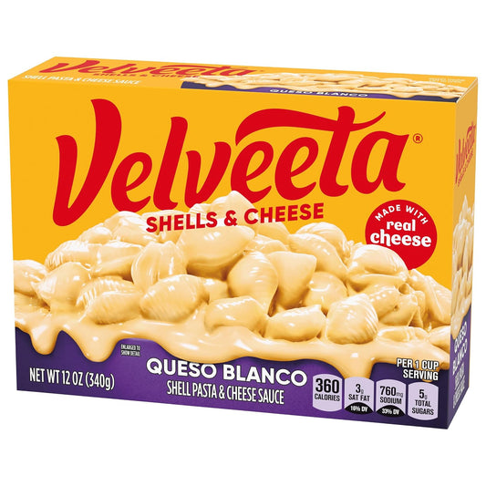 Velveeta Shells and Cheese Queso Blanco