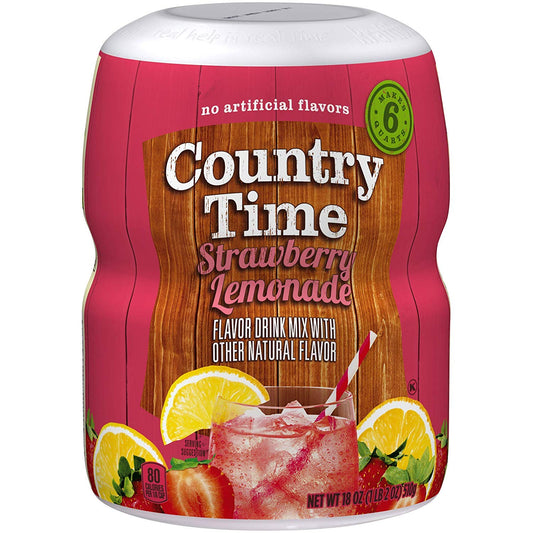 Country Time Strawberry Lemonade Drink Mix