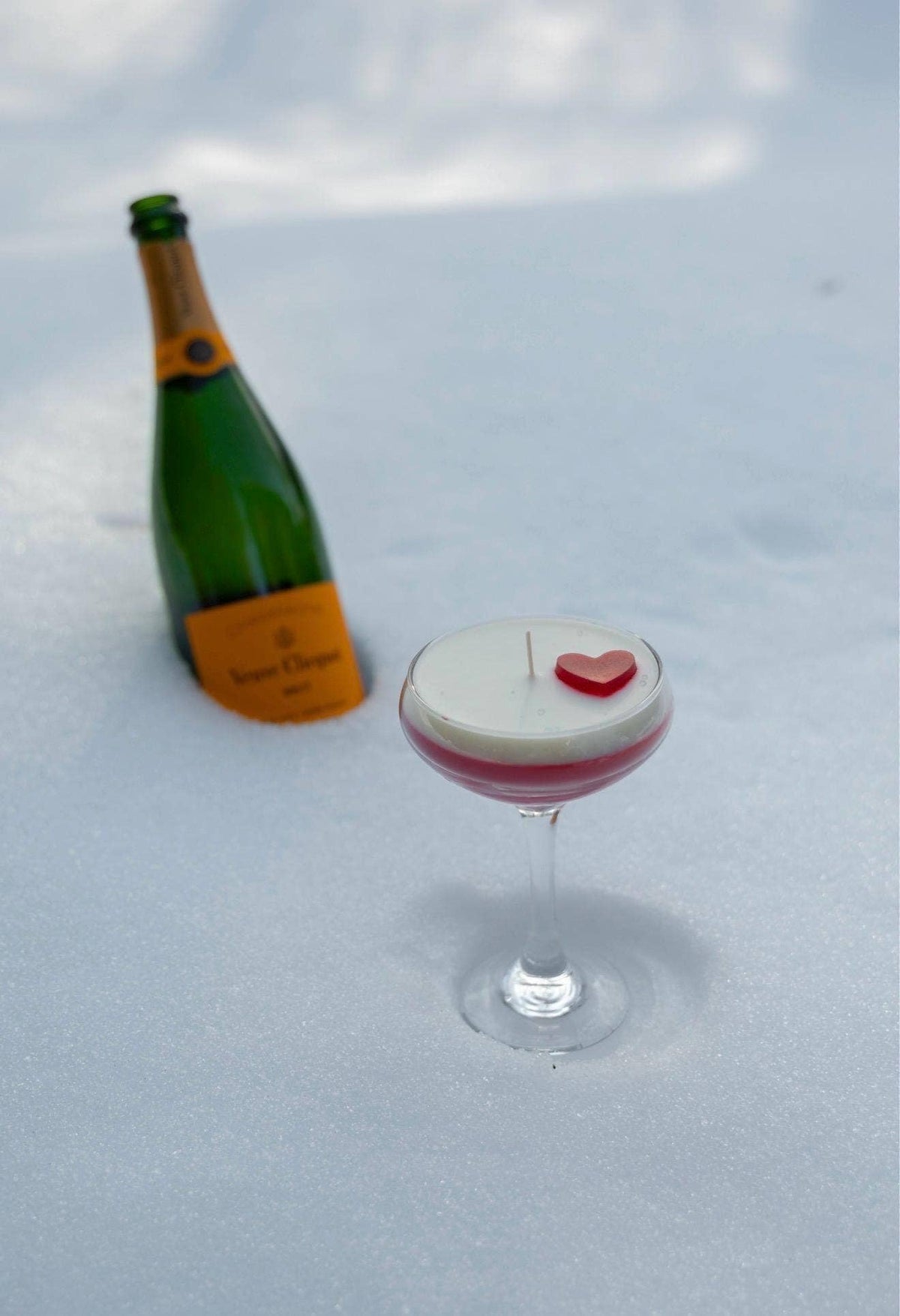 Valentine’s Day Cocktail Candle