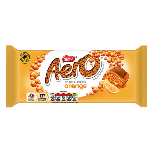 Aero Orange Chocolate Share Bar (UK)