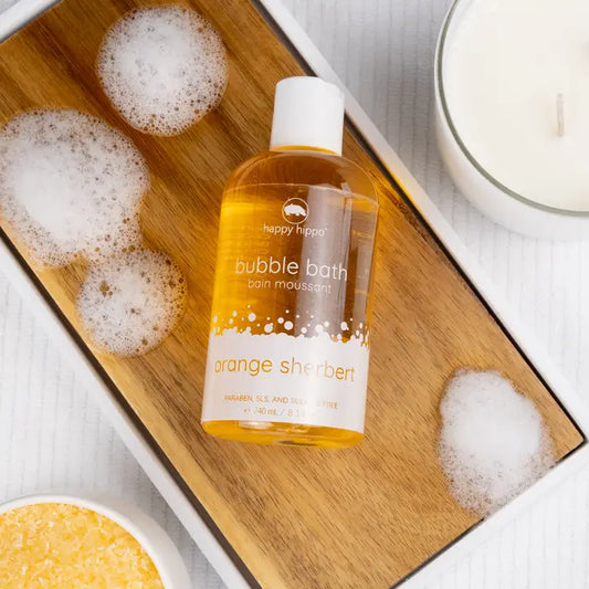 Happy Hippo Orange Sherbert Bubble Bath