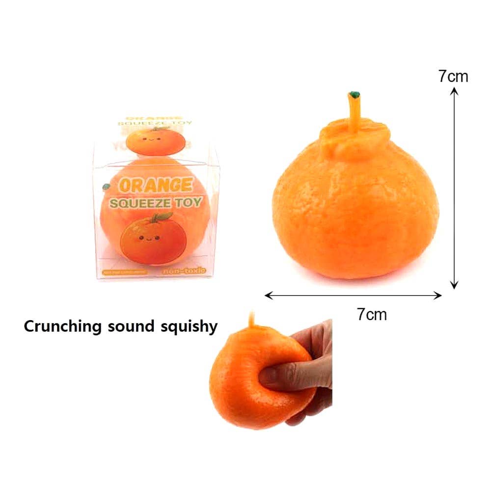 ASMR Crunchy Orange Squishy