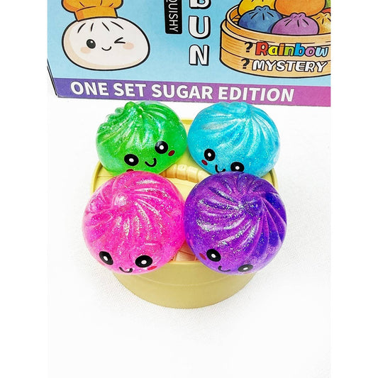 4pc Set Mini Maltose Glitter Dumpling