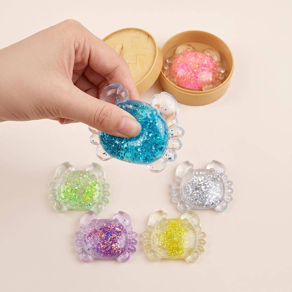 Glitter Crab Mystery Squishy