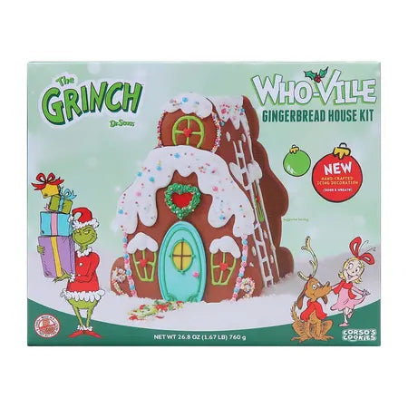 The Grinch Dr. Seuss™ Who-Ville Gingerbread House Kit