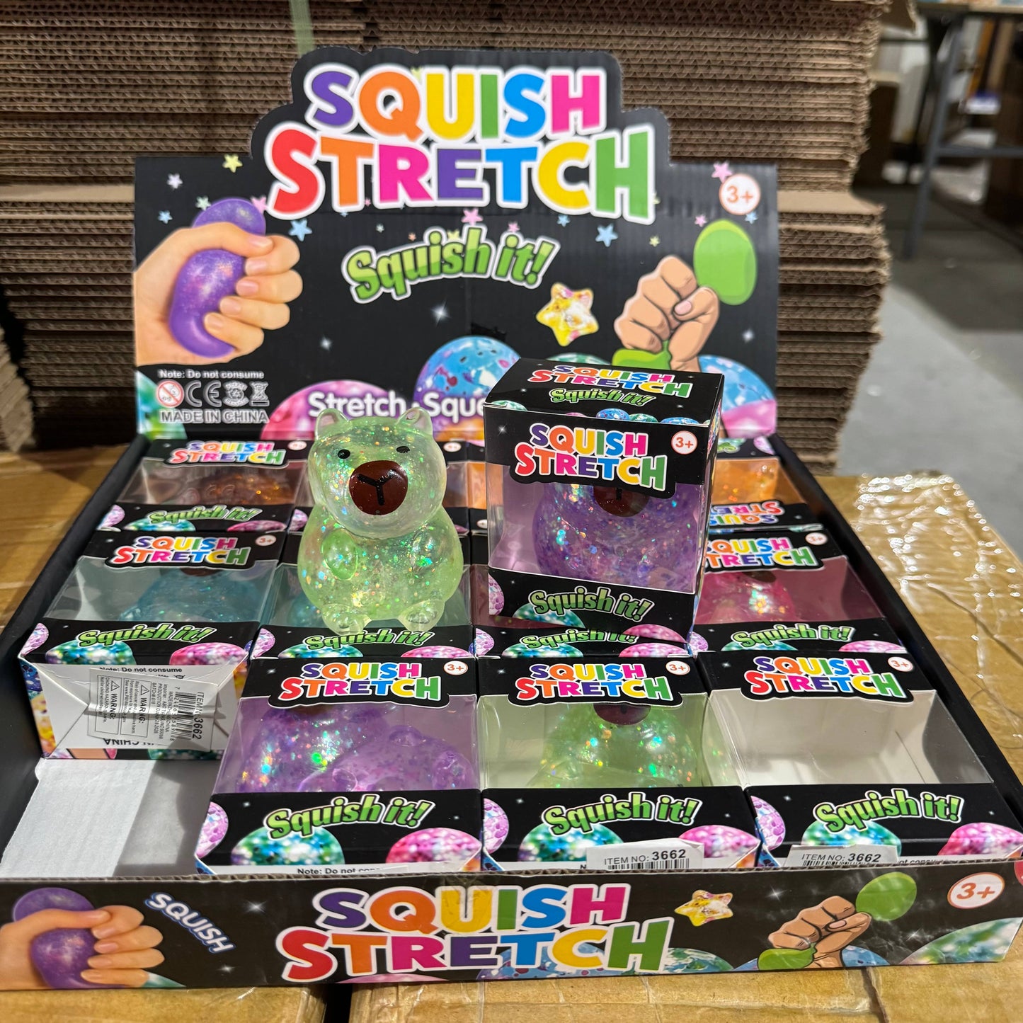 Sugar Squeeze Glitter Capybara Toy