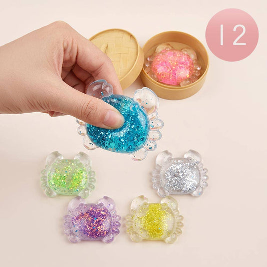 Glitter Crab Mystery Squishy