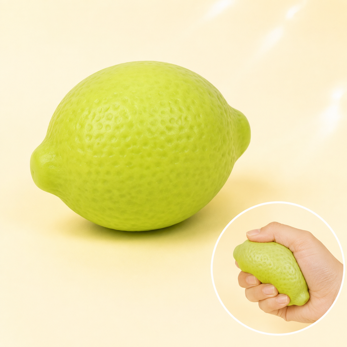 Green Lemon Crunchy Squishy