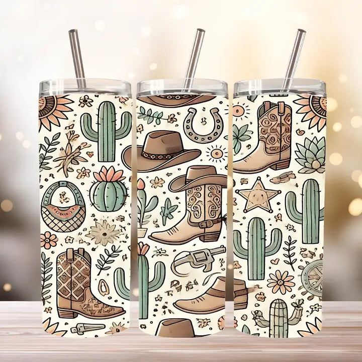 Skinny 20oz Stainless Steel Tumblers