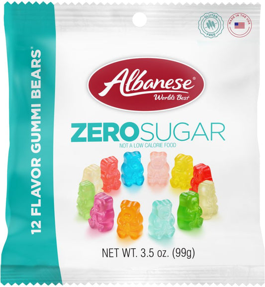 Albanese 12 Flavor Gummi Bears Zero Sugar