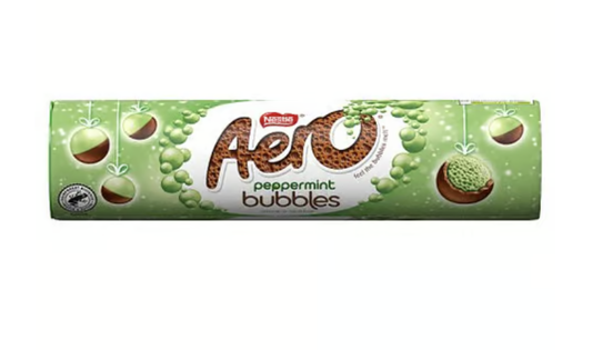 Aero Bubbles Peppermint Chocolate Giant Tube (UK)