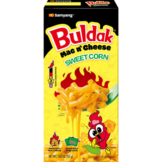 Buldak Samyang Sweet Corn Mac & Cheese