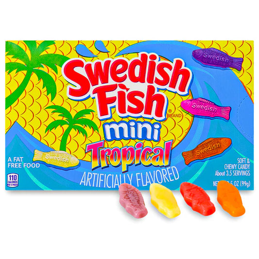 Swedish Fish Mini Tropical Theater Box